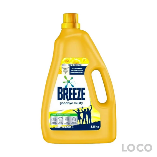 Breeze Liquid Goodbye Musty 3.6kg - Laundry