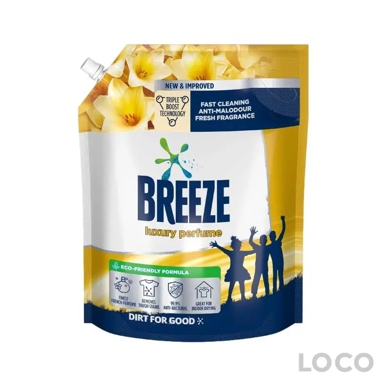 Breeze Liquid Lux Perfume Big Refill 3.2kg - Laundry