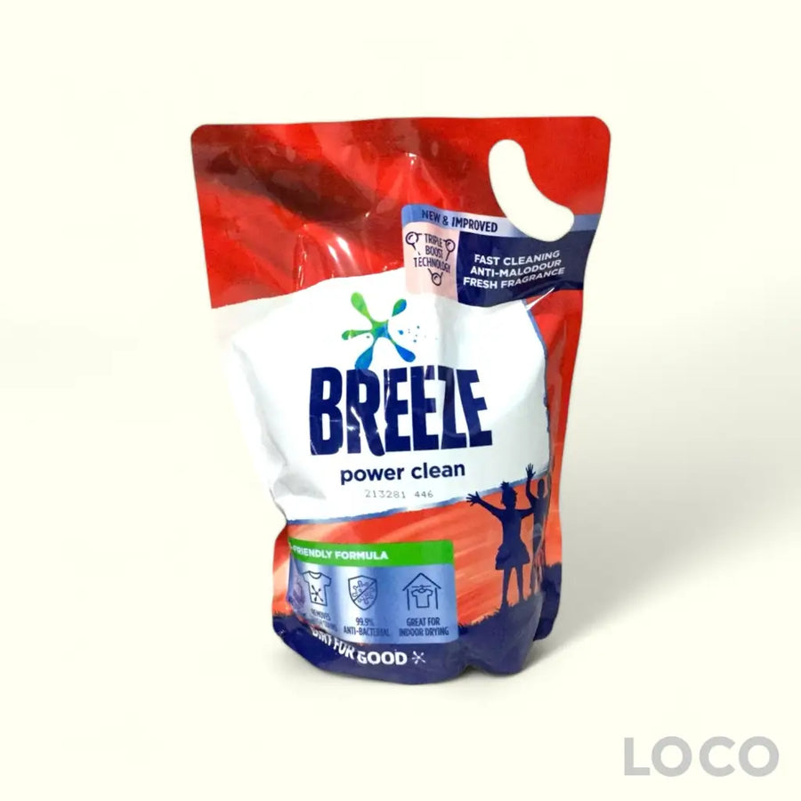 Breeze Liquid Refill 1.5kg - Power Clean 1.5kg - Laundry