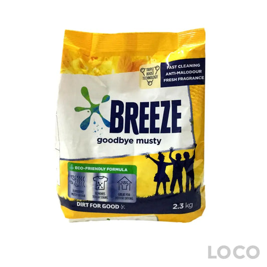 Breeze Powder Goodbye Musty 2.1kg - Laundry
