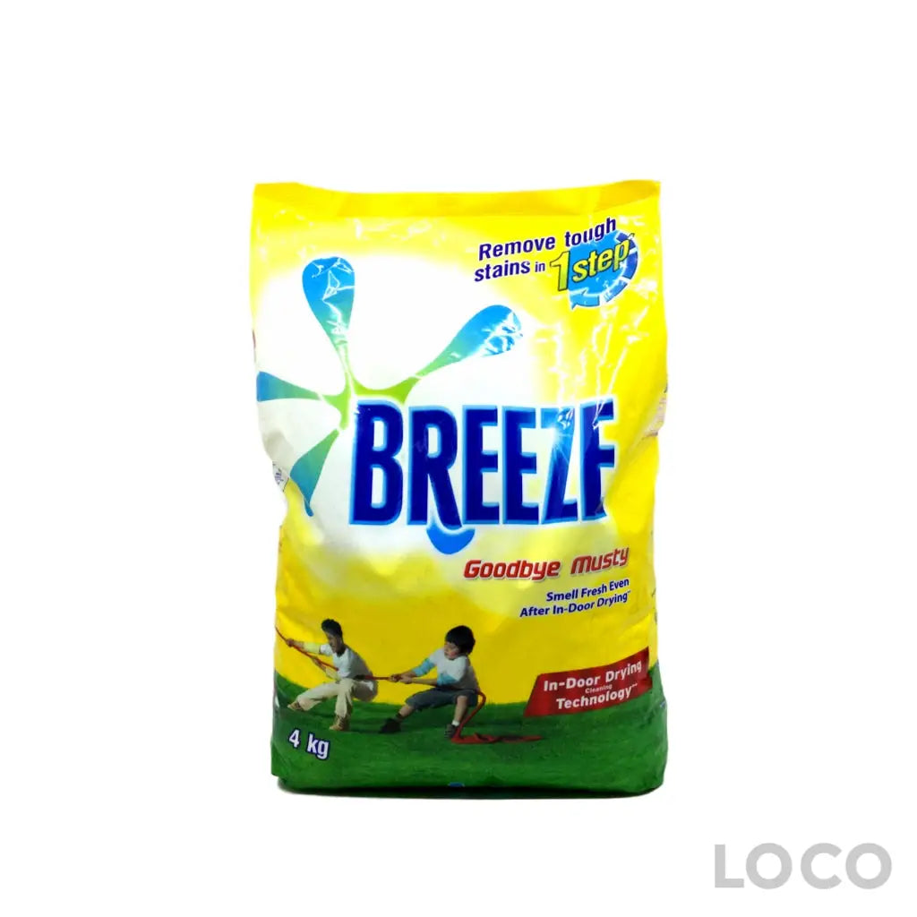 Breeze Powder Goodbye Musty 3.3kg - Laundry