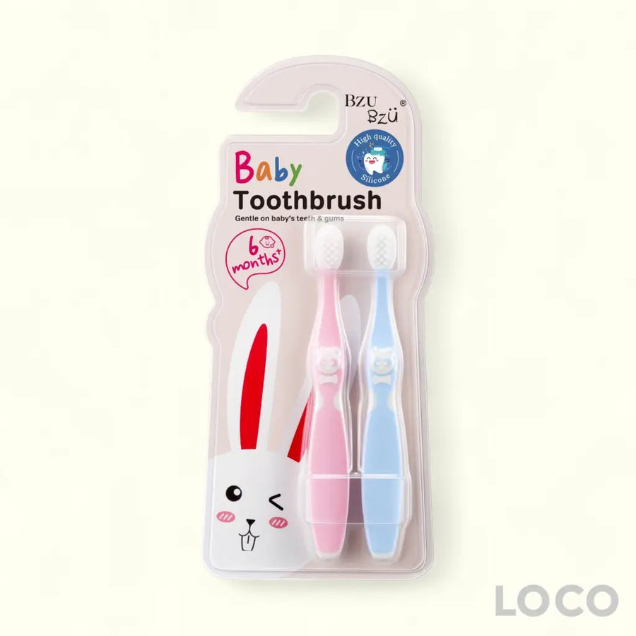 BzuBzu Baby Toothbrush 2 in 1