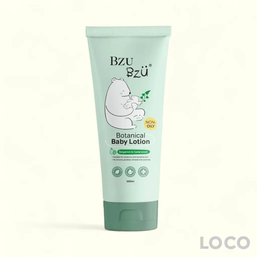 BzuBzu Botanical Baby Lotion Bergamot & Cedarwood 200ml