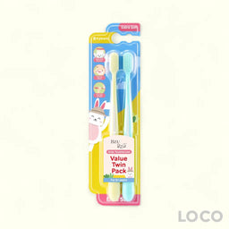 BzuBzu Kids Toothbrush For 8 + years Twin Pack