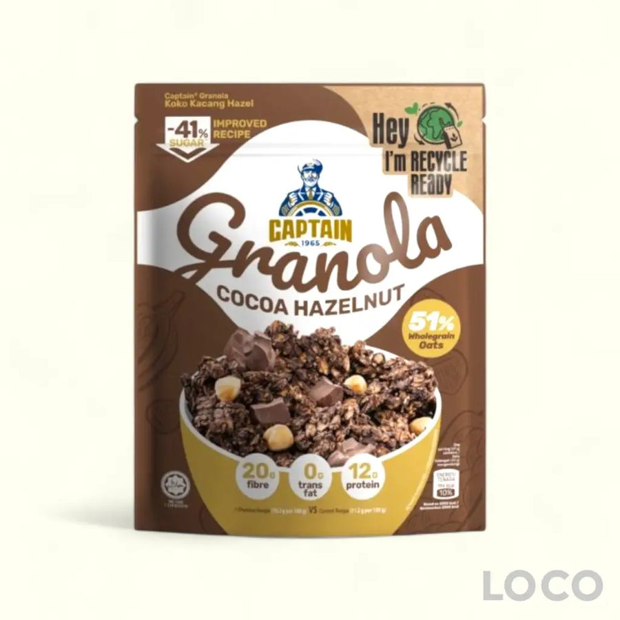 Captain Oats Granola 200g - Cocoa Hazelnut