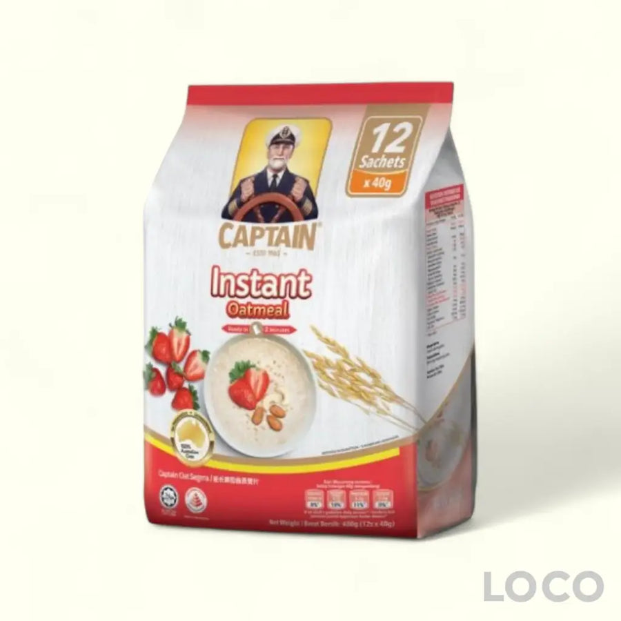 Captain Oats Sachets 40g x 12s - Instant
