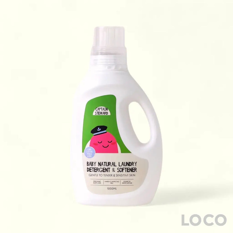 Captain Steward Baby Liquid Detergent & Softener 1L