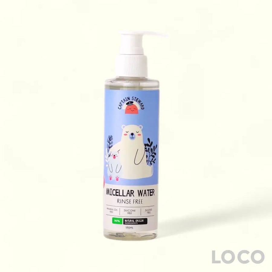 Captain Steward Baby Micellar Water Rinse Free 200ml