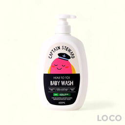 Captain Steward Baby Wash Head to Toe 600ml