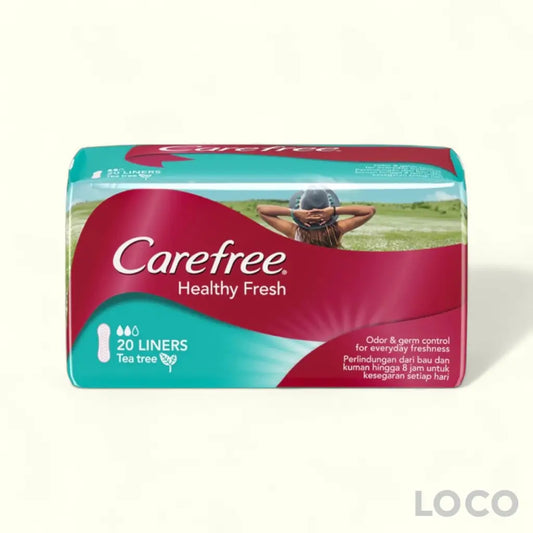 Carefree Pantyliners Healthy Fresh 20S