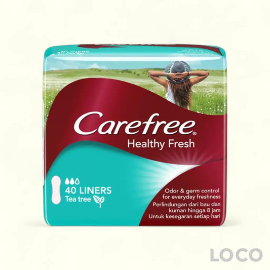Carefree Pantyliners Healthy Fresh 40S