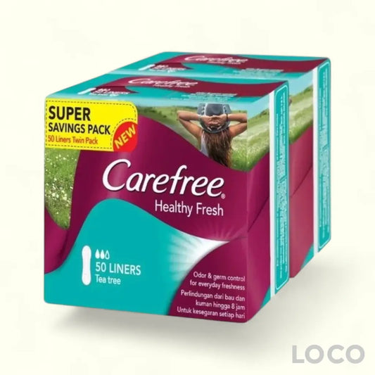 Carefree Pantyliners Healthy Fresh 50SX2 Twin Pack