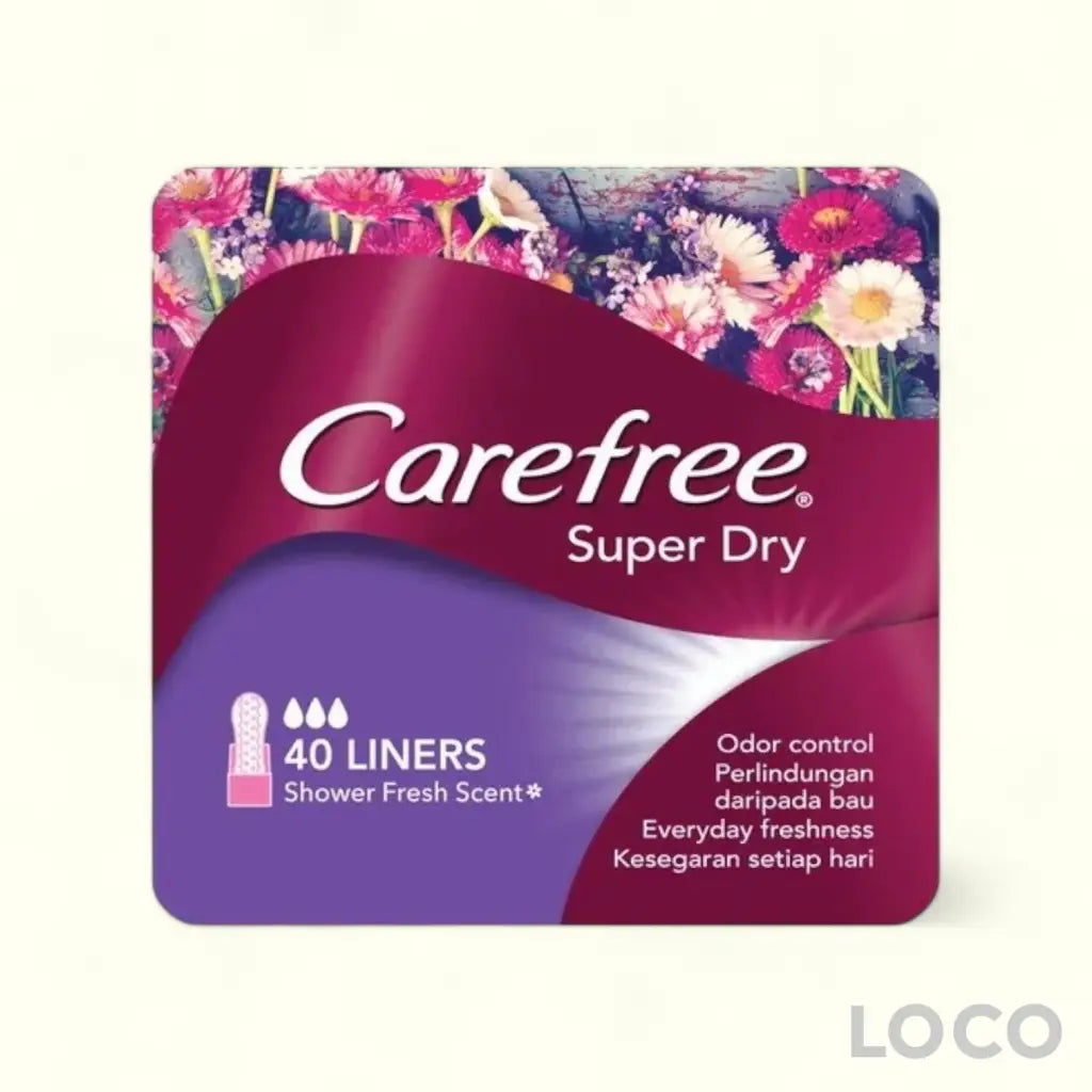 Carefree Pantyliners Super Dry 40S - Scented 40S