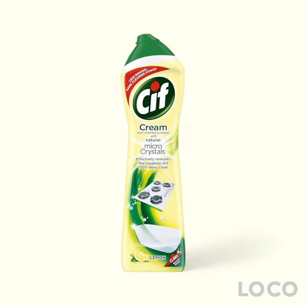 Cif Cream 660G - Lemon 660g - Home Cleaning
