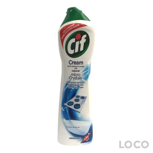 Cif Cream Original Bottle 660G - Household