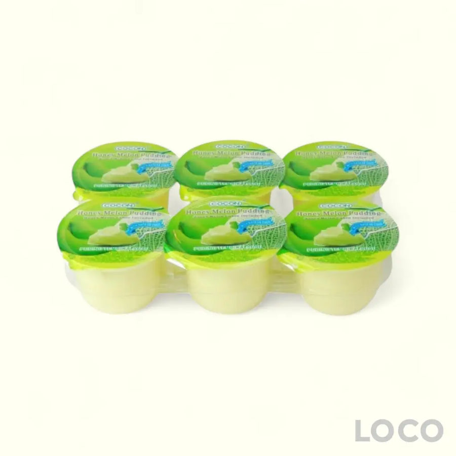 Cocon Fruit Cube Pudding With Nata Decoco 118g x 6s