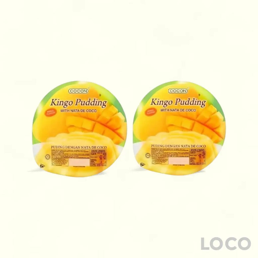 Cocon Kingo Pudding With Nata Decoco Mango 420g x 2s