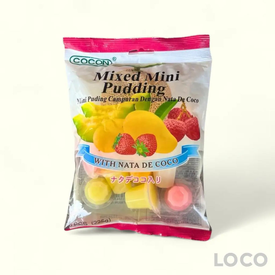 Cocon Mini Nata Decoco Pudding Mixed 15g x 15s