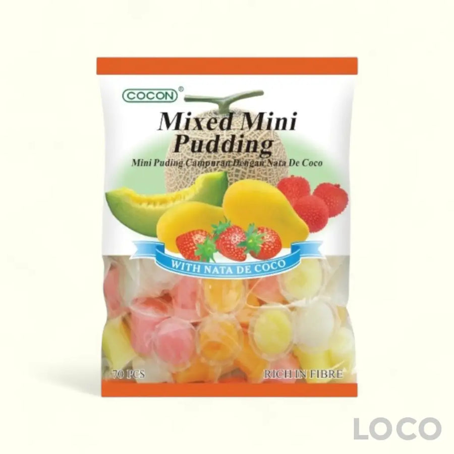 Cocon Mini Nata Decoco Pudding Mixed 15g x 70s