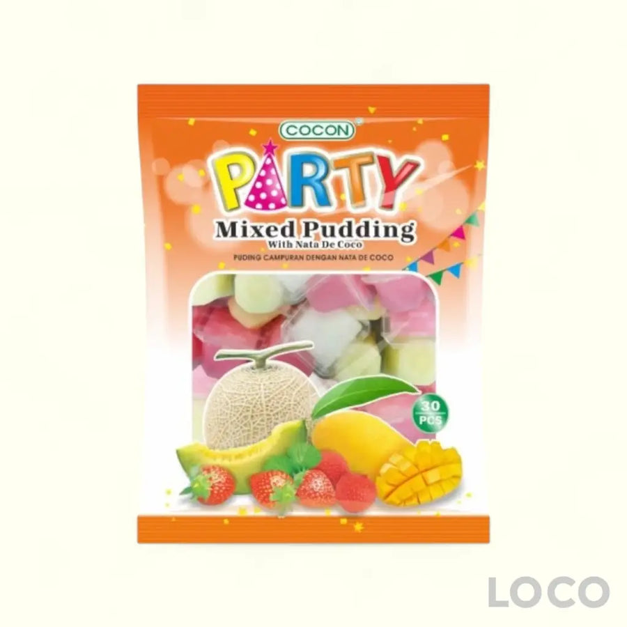 Cocon Party Nata Decoco Pudding Mixed 35g x 30s