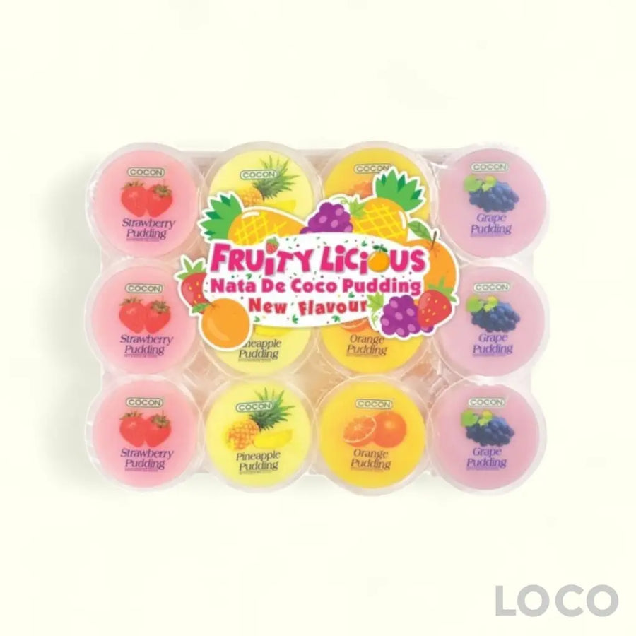 Cocon Pudding With Nata Decoco 80g x 12s