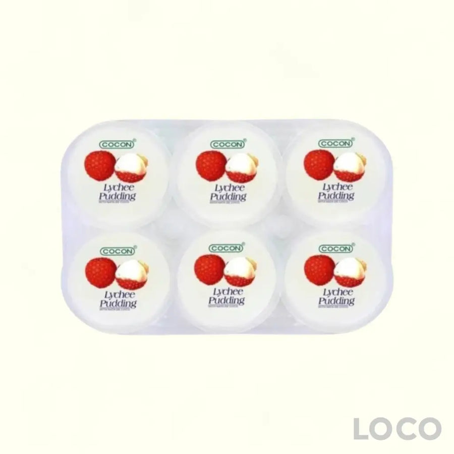 Cocon Pudding With Nata Decoco 80g x 6s