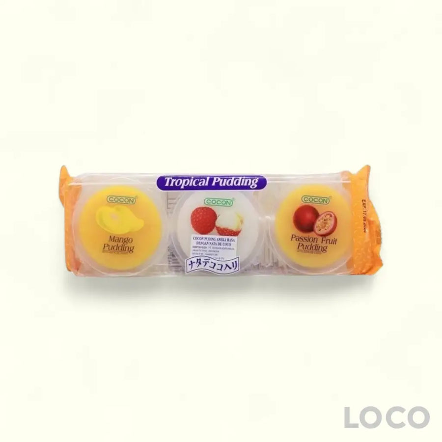 Cocon Pudding With Nata Decoco 80gx3s - Mixed 80gx3