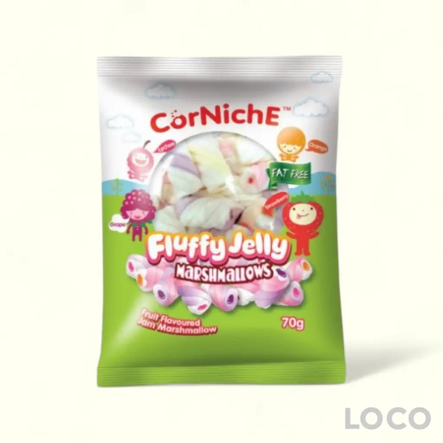 Corniche Marshmallows 70g - Fluffy Jelly 70g