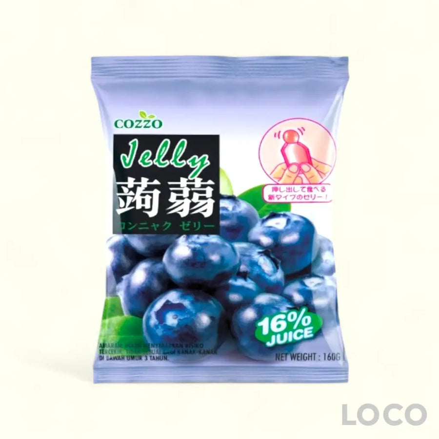 Cozzo Jushida Konnyaku Jelly 20gx8 - Blueberry 20gx8