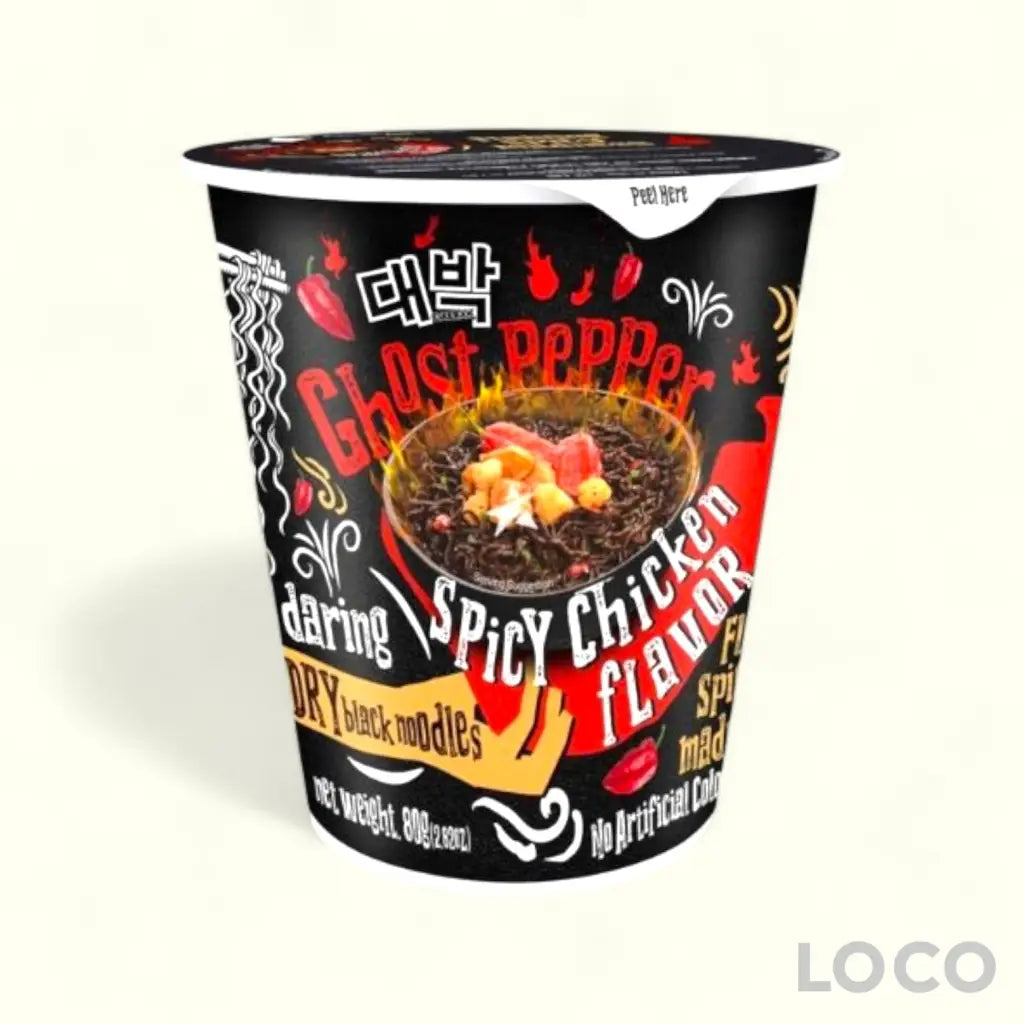 Daebak Cup Ramyeon Ghost Pepper - Spicy Chicken 79g