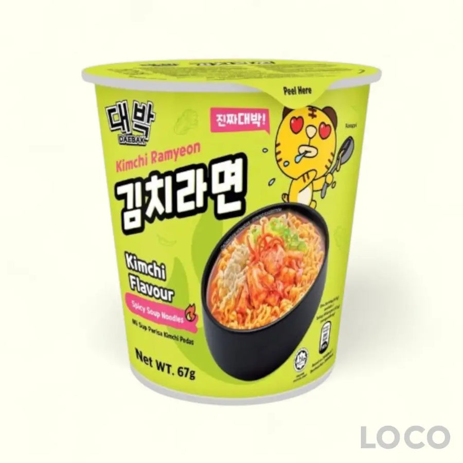 Daebak Cup Ramyeon - Kimchi 67g