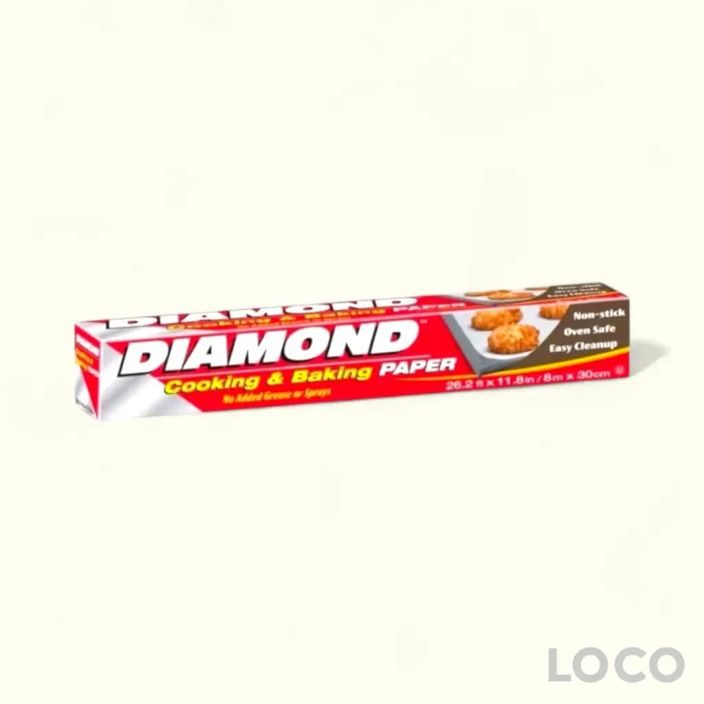 Diamond Cooking & Baking Paper 8m x 30cm