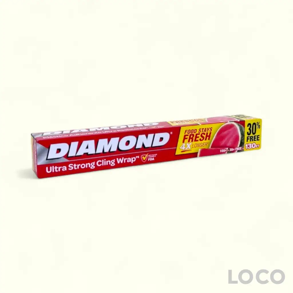 Diamond PE Cling Wrap 100ft 30m