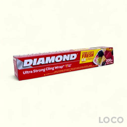 Diamond PE Cling Wrap 200ft 60m