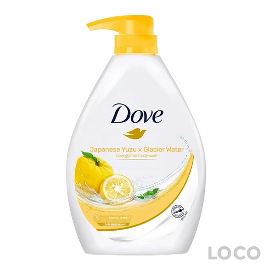 Dove Body Wash Yuzu 1000G Stk - Bath &