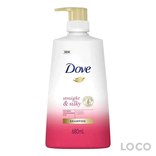 Dove Shampoo Straight&Silky 680ml - Hair Care