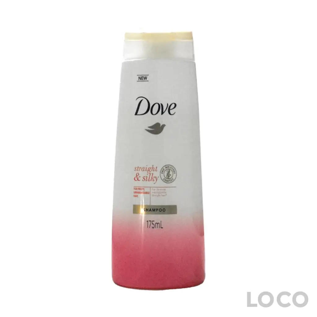 Dove Shampoo Straight & Silky 6X4X175ml - Hair Care