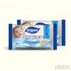 Drypers Baby Wipes 2x30s - Fragrance Free - Baby Care