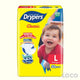 Drypers Classic Open Mega Pack - L 50 - Baby Diapers