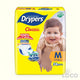 Drypers Classic Open Mega Pack - M 54 - Baby Diapers