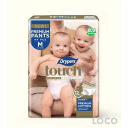 Drypers Touch Pants Mega Pack - M 44 - Baby Diapers