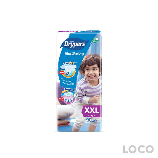 Drypers Wee Wee Dry Mega XXL40s - Baby Care