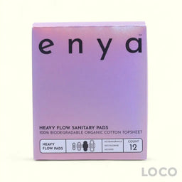 Enya Feminine Pads Heavy Flow 12s