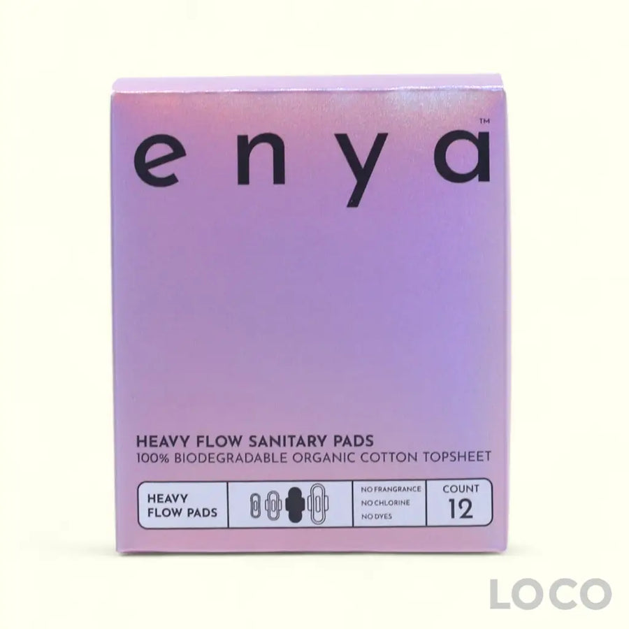 Enya Feminine Pads Heavy Flow 12s