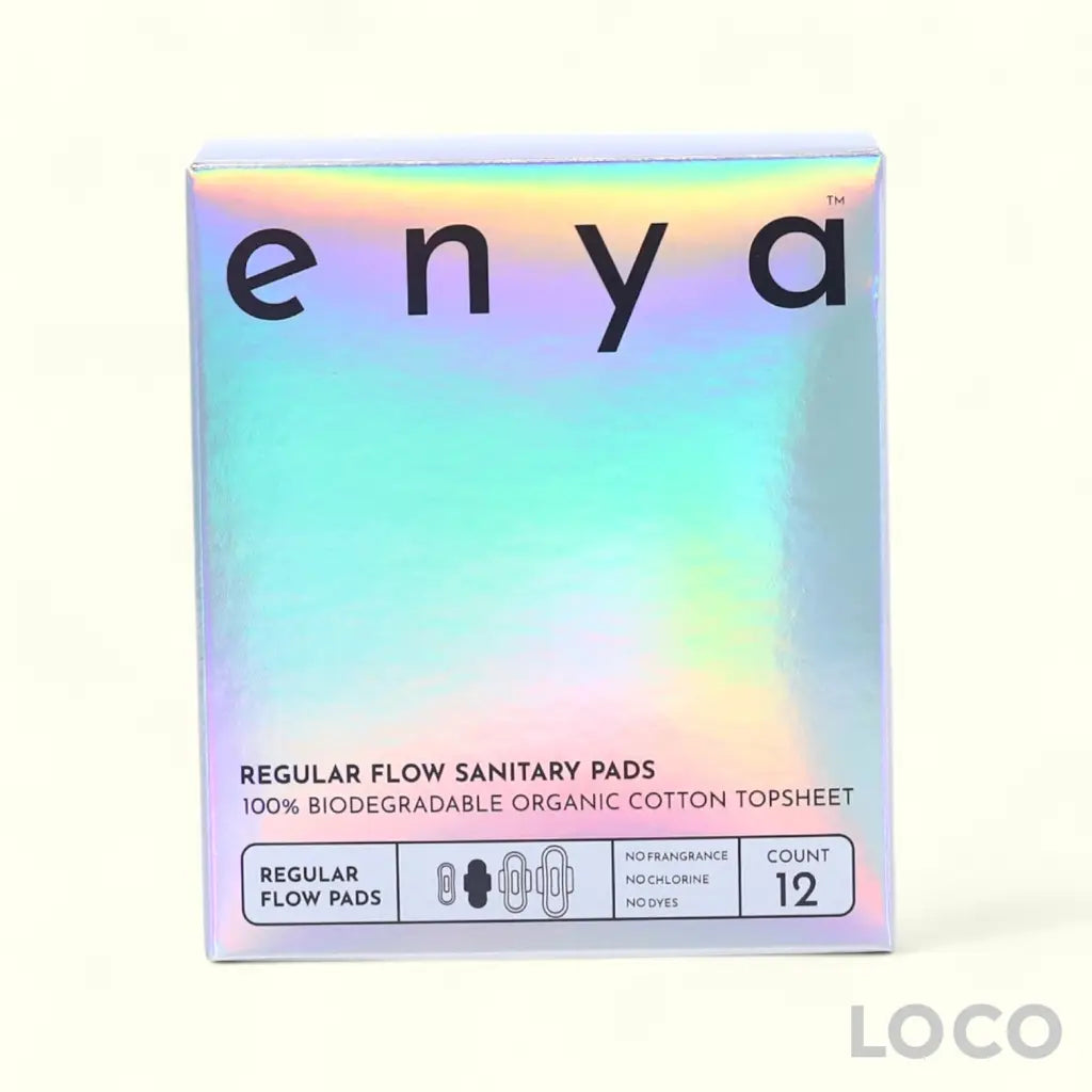 Enya Feminine Pads Regular Flow 12s