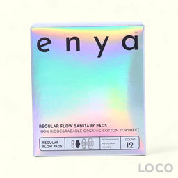 Enya Feminine Pads Regular Flow 12s