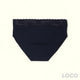 Enya Lace Cotton Panties - XS