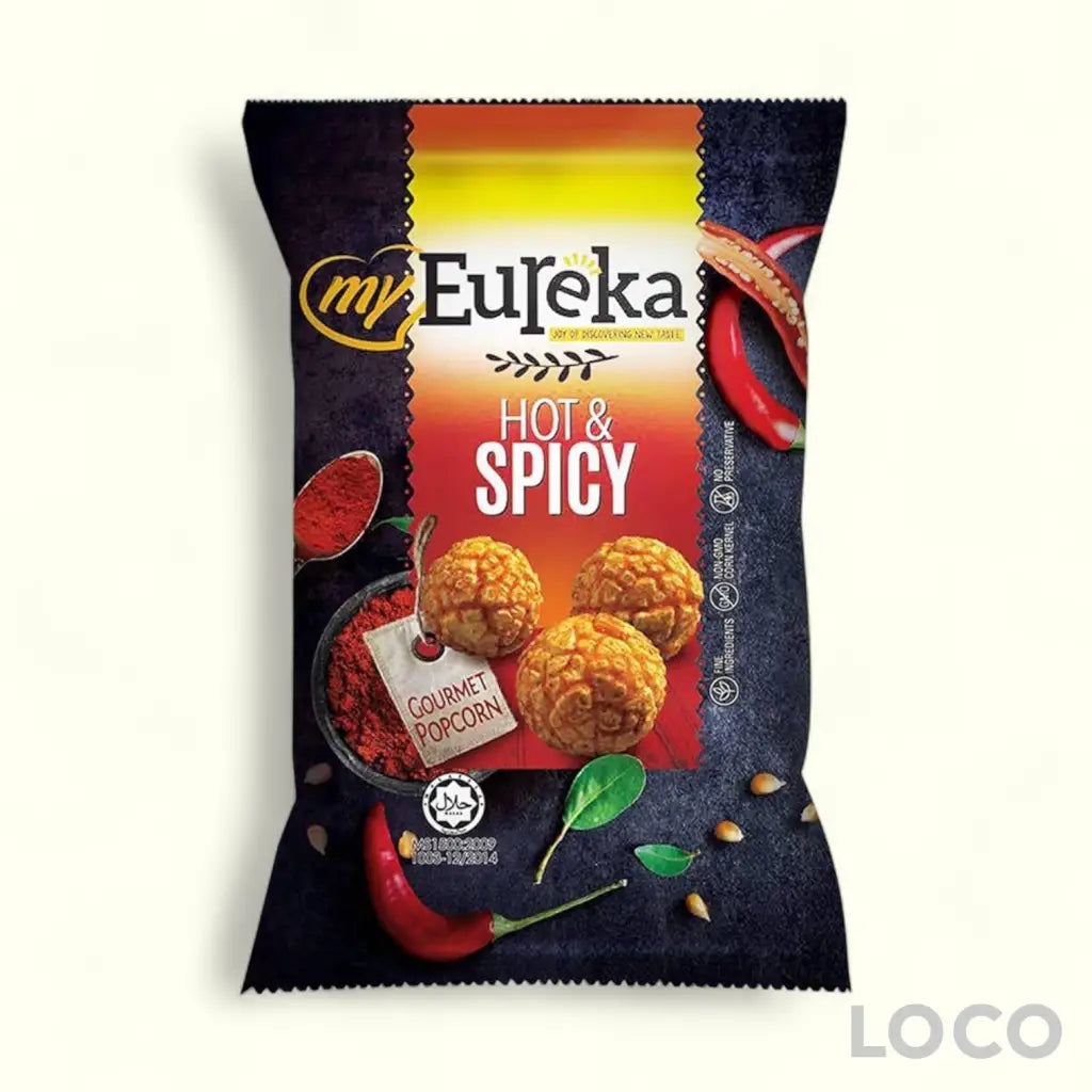 Eureka Popcorn 80G - Hot & Spicy