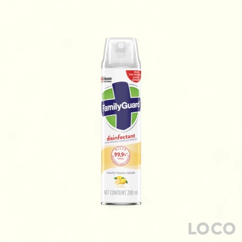 FamilyGuard Disinfectant Spray 280ml - Citrus