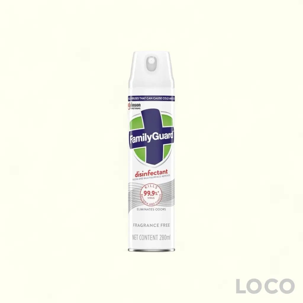 FamilyGuard Disinfectant Spray 280ml - Fragrance Free